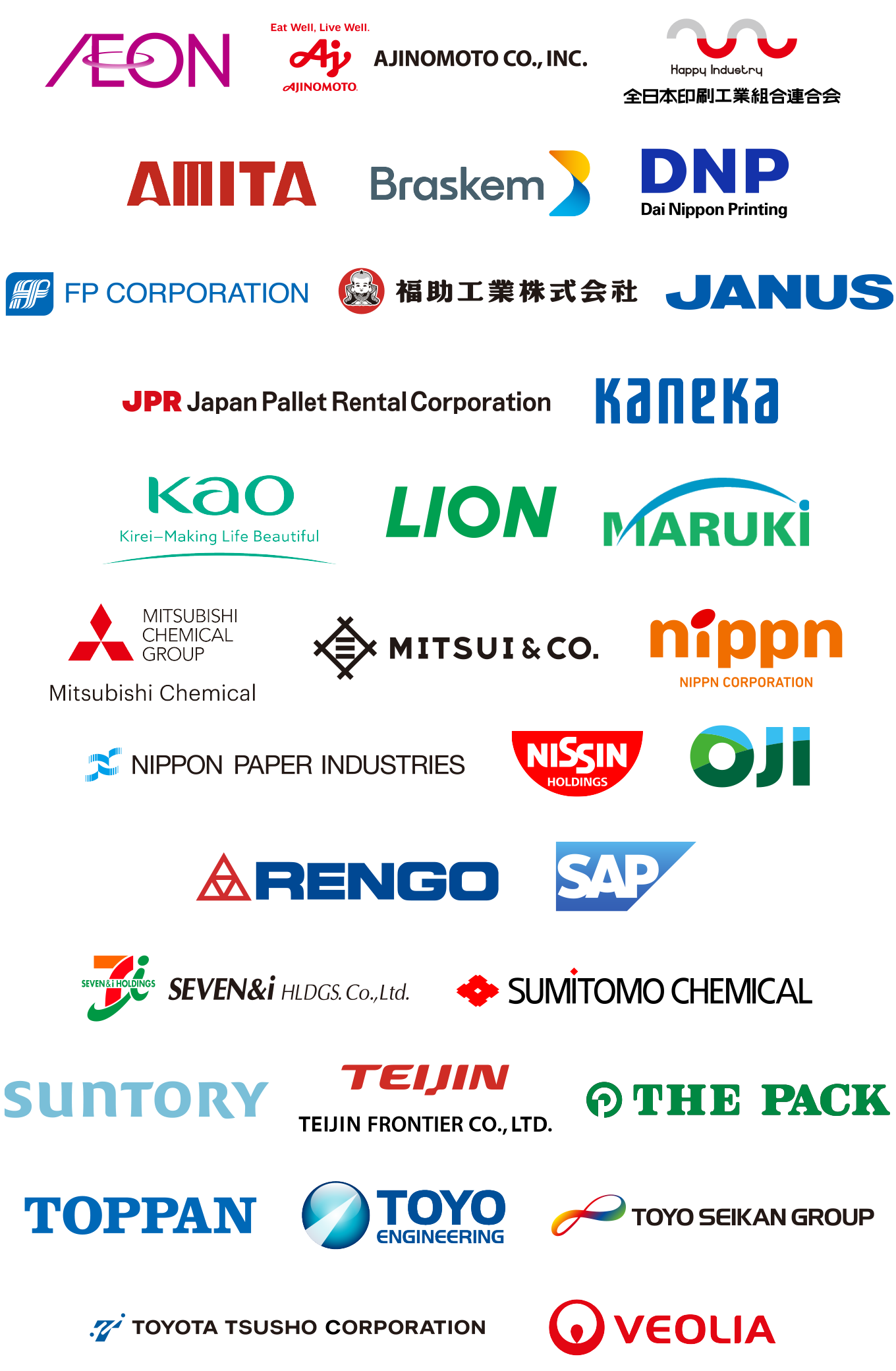 Steering Committee member logos